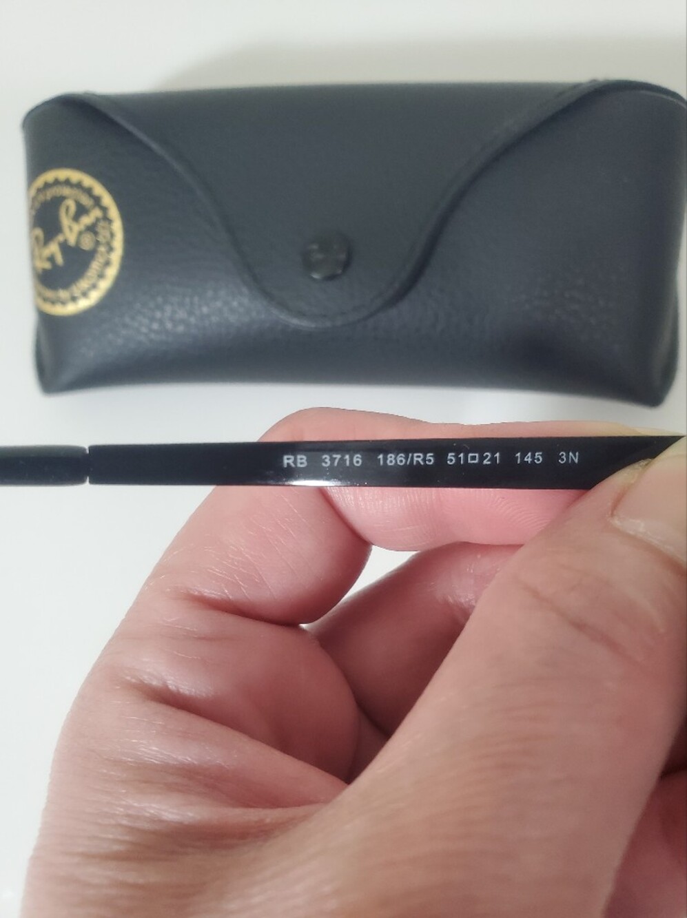 Ray-Ban Clubmaster Black Frame Sunglasses - Picture 3 of 6